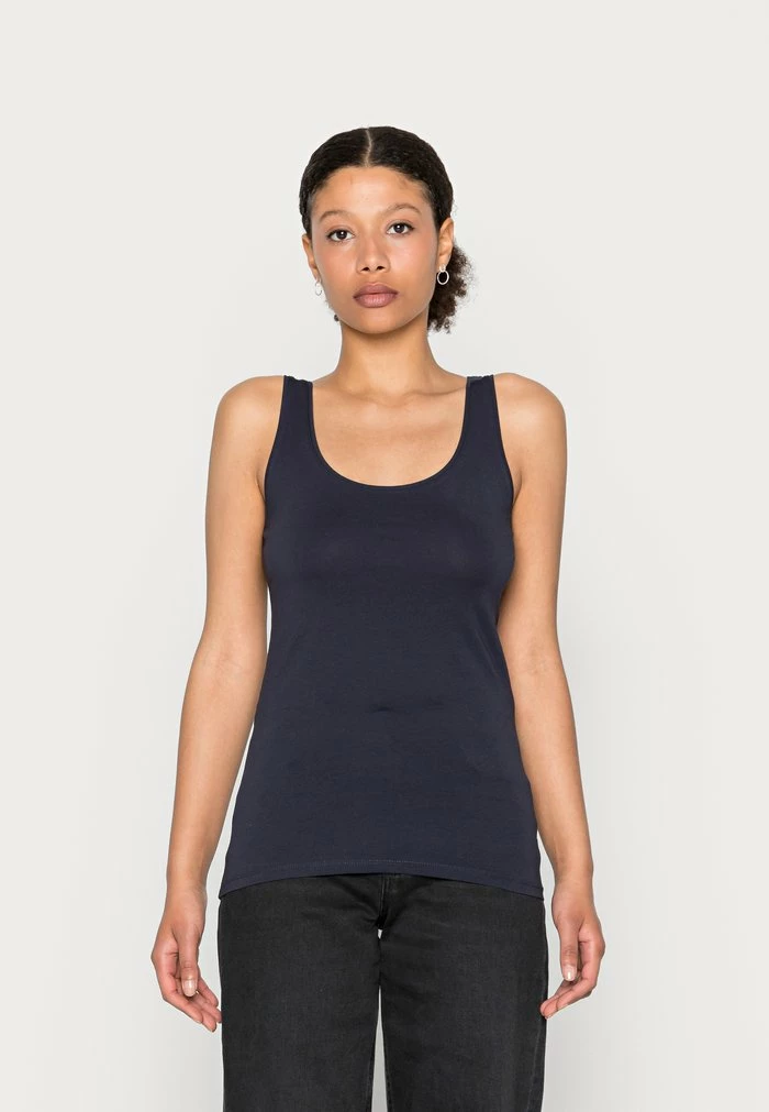 Edc By Esprit 2 PACK - Top - Navy 1 Edc By Esprit 2 PACK - Top - Navy