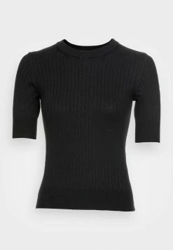 Edc By Esprit SHORT SLEEVE - Basic T-shirt - Black -edc by Esprit Shop 7be3107b03664062b5d760ef3bbd6064