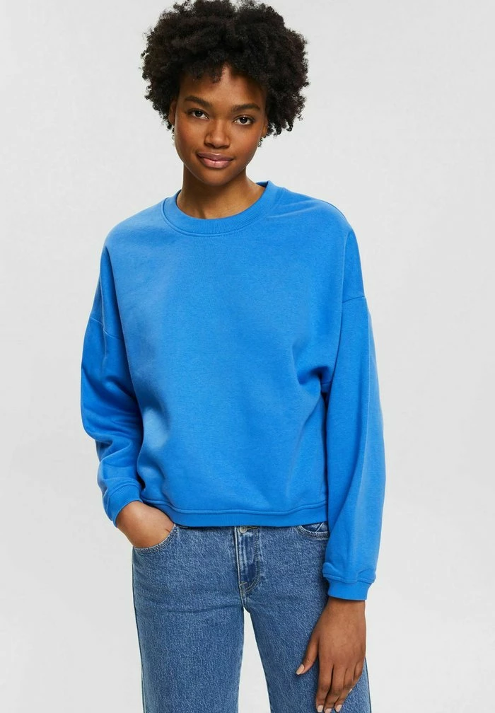 Edc By Esprit COORDINATE CREWNECK - Sweatshirt - Ink 1 Edc By Esprit COORDINATE CREWNECK - Sweatshirt - Ink