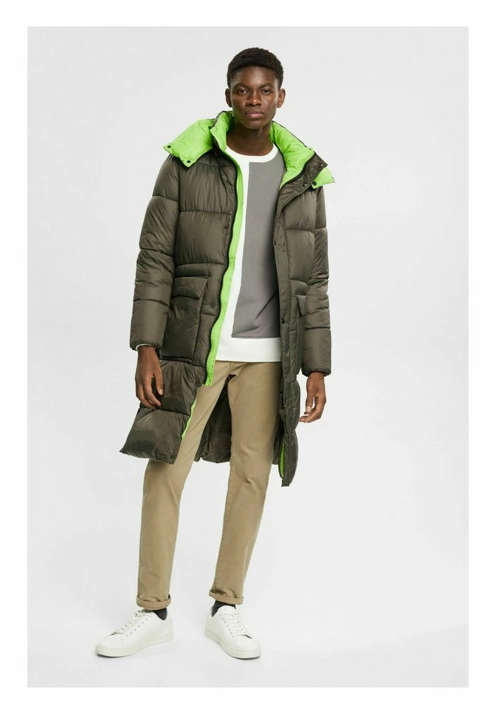 Edc By Esprit OUTDOOR - Winter Coat - Dark Khaki 2 Edc By Esprit OUTDOOR - Winter Coat - Dark Khaki - Image 2