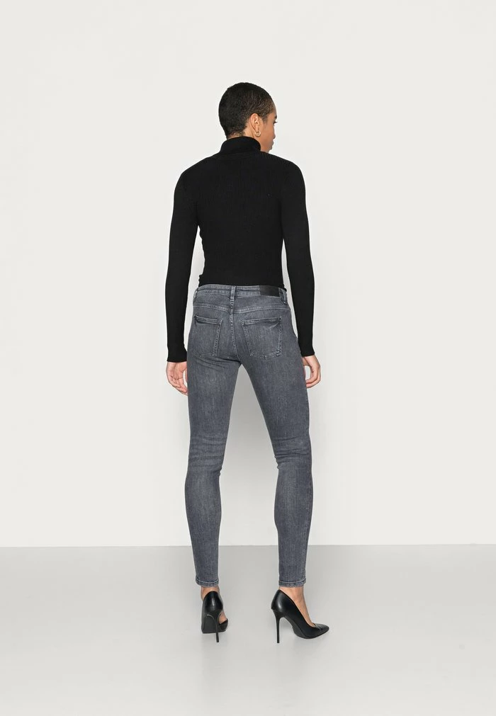 Edc By Esprit Slim Fit Jeans - Black Dark Washed 3 Edc By Esprit Slim Fit Jeans - Black Dark Washed - Image 3