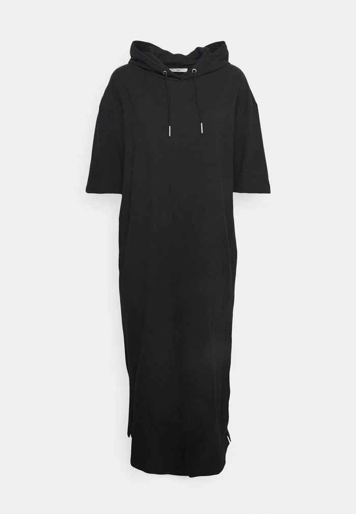 Edc By Esprit HOOD DRESS - Day Dress - Black 5 Edc By Esprit HOOD DRESS - Day Dress - Black - Image 5