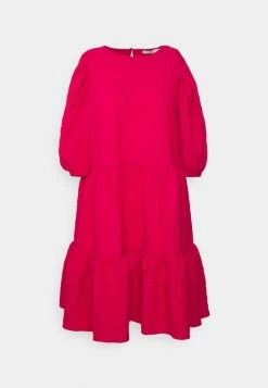 Edc By Esprit PUFFY DRESS - Day Dress - Pink Fuchsia 10 Edc By Esprit PUFFY DRESS - Day Dress - Pink Fuchsia -edc by Esprit Shop 7ddbd9dbba5e4b5a832bb783de0dca78