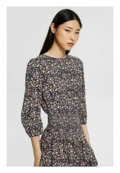 Edc By Esprit LENZING™ ECOVERO™ - Shift Dress - Navy 5 8 Edc By Esprit LENZING™ ECOVERO™ - Shift Dress - Navy 5 -edc by Esprit Shop 7e11f91bc8db4588bc0b95af3c6190ff