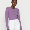 Edc By Esprit Long Sleeved Top - Lilac