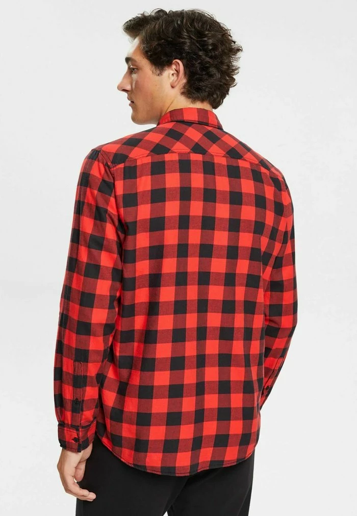 Edc By Esprit Shirt - Red 3 Edc By Esprit Shirt - Red - Image 3