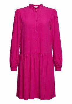 Edc By Esprit Shirt Dress - Pink Fuchsia -edc by Esprit Shop 7f848784729b4c33b3c0019a503124fc