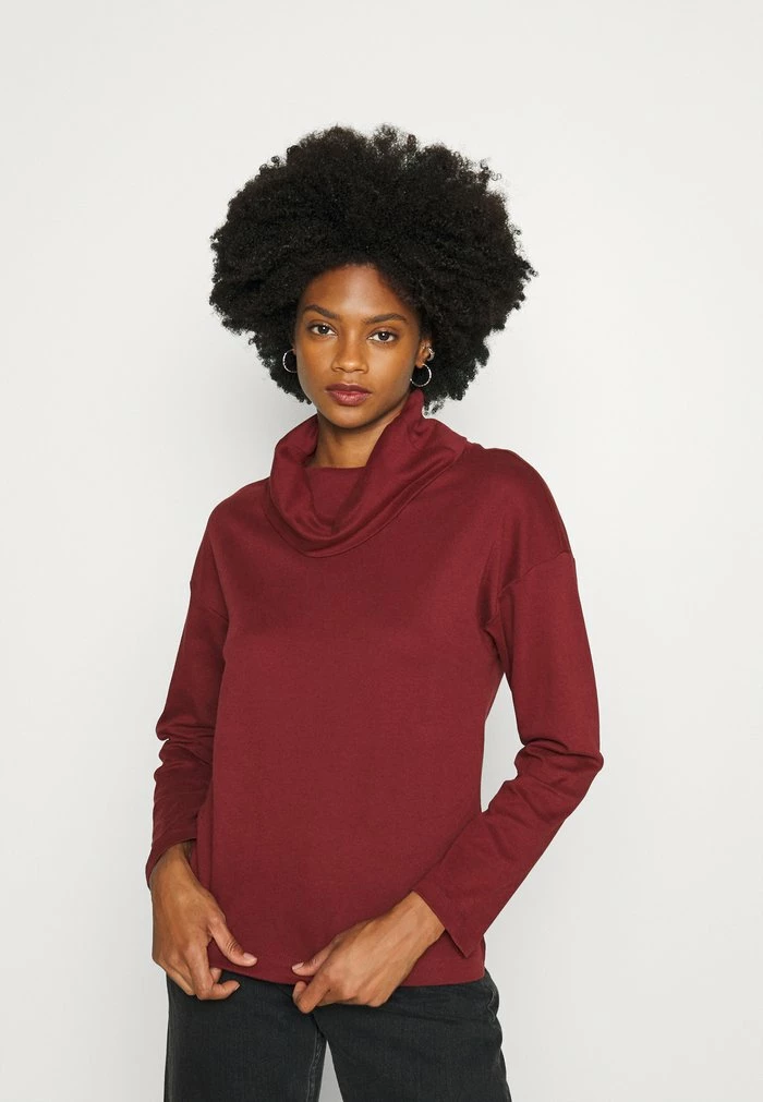 Edc By Esprit HEAVY - Long Sleeved Top - Garnet Red 4 Edc By Esprit HEAVY - Long Sleeved Top - Garnet Red - Image 4