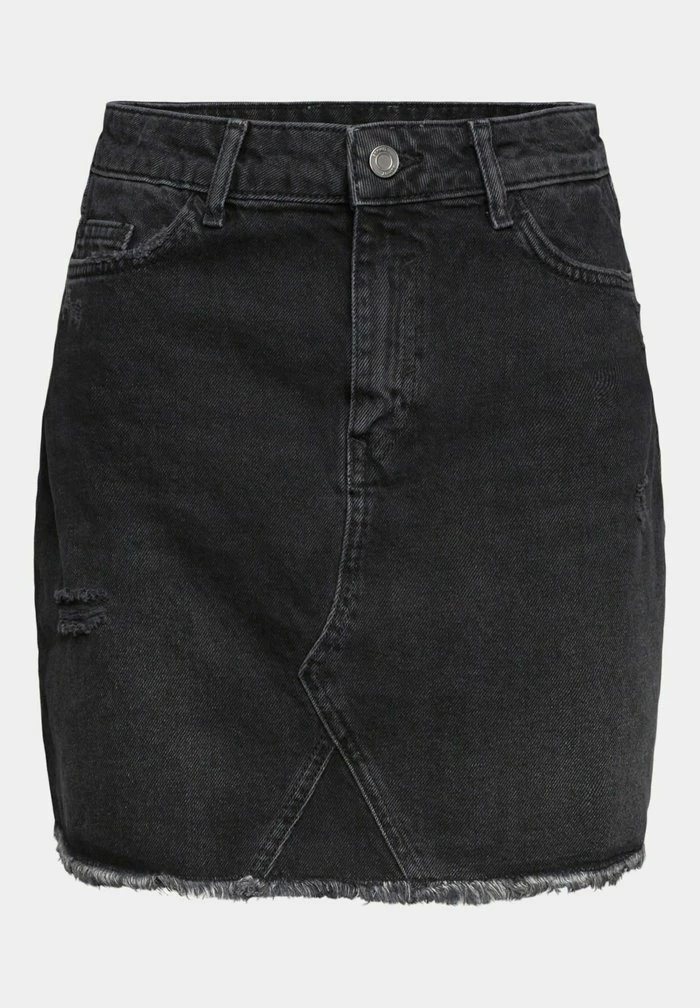 Edc By Esprit Denim Skirt - Black 9 Edc By Esprit Denim Skirt - Black - Image 9