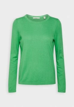 Edc By Esprit BASIC CREWNECK - Jumper - Green -edc by Esprit Shop 7fd495cf7de5458984cbee7c0ebf9e5e