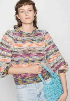 Edc By Esprit PUFF SLEEVE - Jumper - Multi-coloured 9 Edc By Esprit PUFF SLEEVE - Jumper - Multi-coloured -edc by Esprit Shop 80f54ef39fe84d7199f780f7efe2d48f