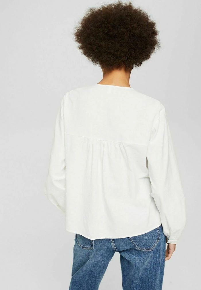 Edc By Esprit Blouse - White 3 Edc By Esprit Blouse - White - Image 3