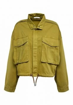 Edc By Esprit MIT KORDELZUG - Summer Jacket - Olive -edc by Esprit Shop 81526d7f9e3e47d58a5d23d896ef4f45