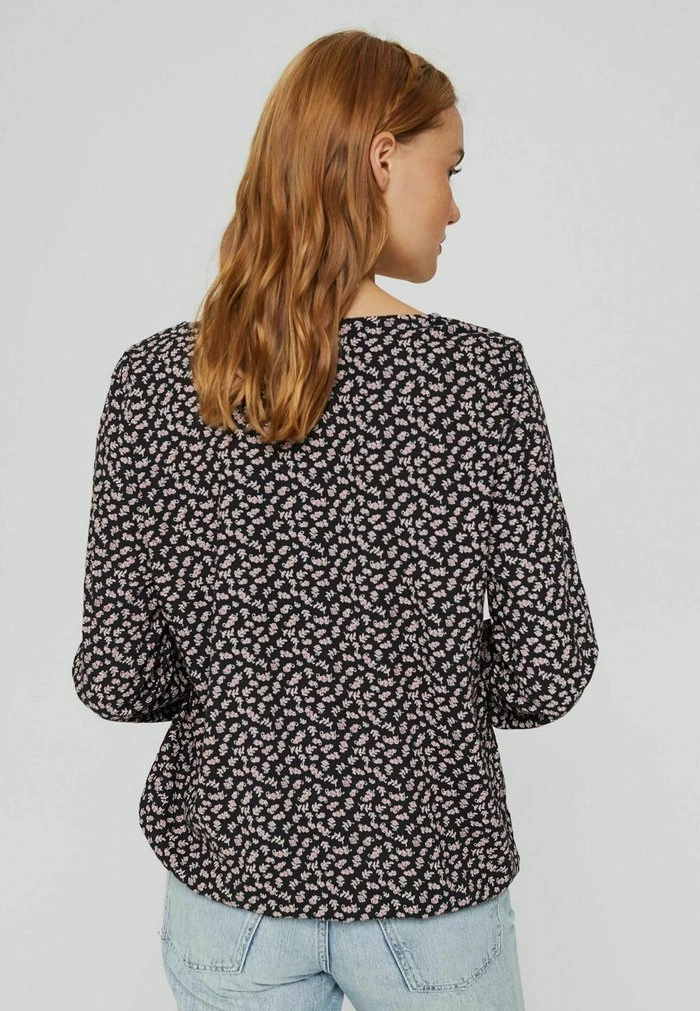 Edc By Esprit Blouse - New Black 3 Edc By Esprit Blouse - New Black - Image 3