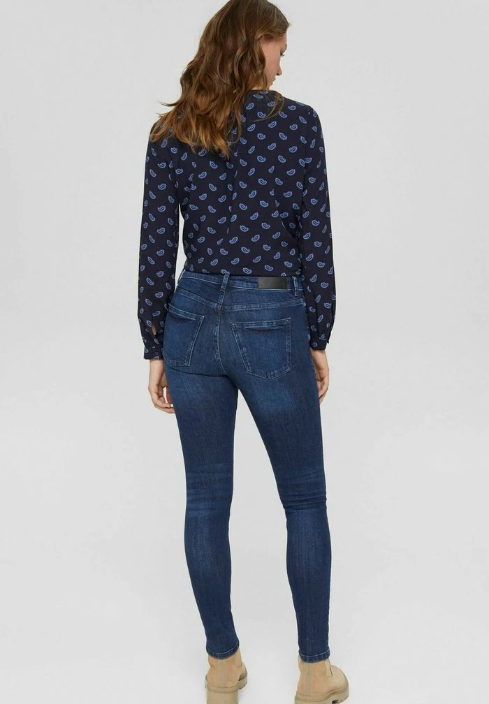 Edc By Esprit Jeans Skinny Fit - Blue Dark Washed 3 Edc By Esprit Jeans Skinny Fit - Blue Dark Washed - Image 3