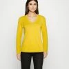 Edc By Esprit BASIC V-NECK - Jumper - Yellow
