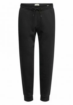 Edc By Esprit SWEATPANTS - Tracksuit Bottoms - Black -edc by Esprit Shop 85a0aff124174afc9d333ad33068cb18