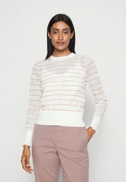 Edc By Esprit POINTELLE - Jumper - Honey Yellow