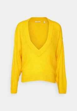 Edc By Esprit Jumper - Sunflower Yellow -edc by Esprit Shop 86030c5f0144415dbcfda550348dcc33
