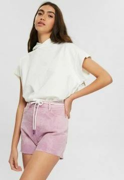 Edc By Esprit Denim Shorts - Lilac -edc by Esprit Shop 860b32fee0f846688a526300bc5fbcb6
