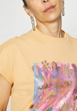 Edc By Esprit MOCKNECK - Print T-shirt - Peach 11 Edc By Esprit MOCKNECK - Print T-shirt - Peach -edc by Esprit Shop 865e6edeed744d218cf6b6db5662f291