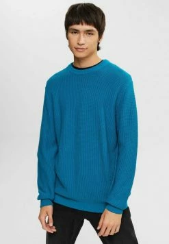 Edc By Esprit Jumper - Teal Blue
