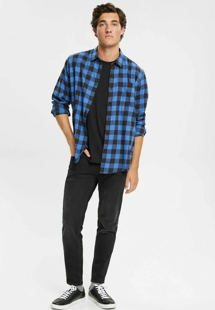 Edc By Esprit Shirt - Blue 2 Edc By Esprit Shirt - Blue - Image 2