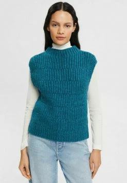 Edc By Esprit Jumper - Teal Blue