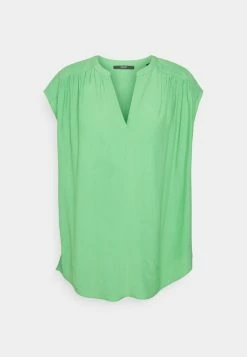 Edc By Esprit SLUB V NECK - Basic T-shirt - Green 10 Edc By Esprit SLUB V NECK - Basic T-shirt - Green -edc by Esprit Shop 87a44de95c8b47a1b694669c2a83cf7f