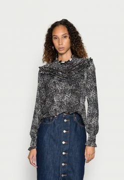 Edc By Esprit FRILL - Blouse - Black