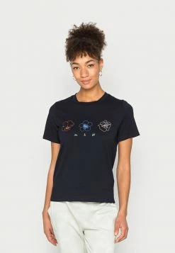 Edc By Esprit TEE - Print T-shirt - Navy