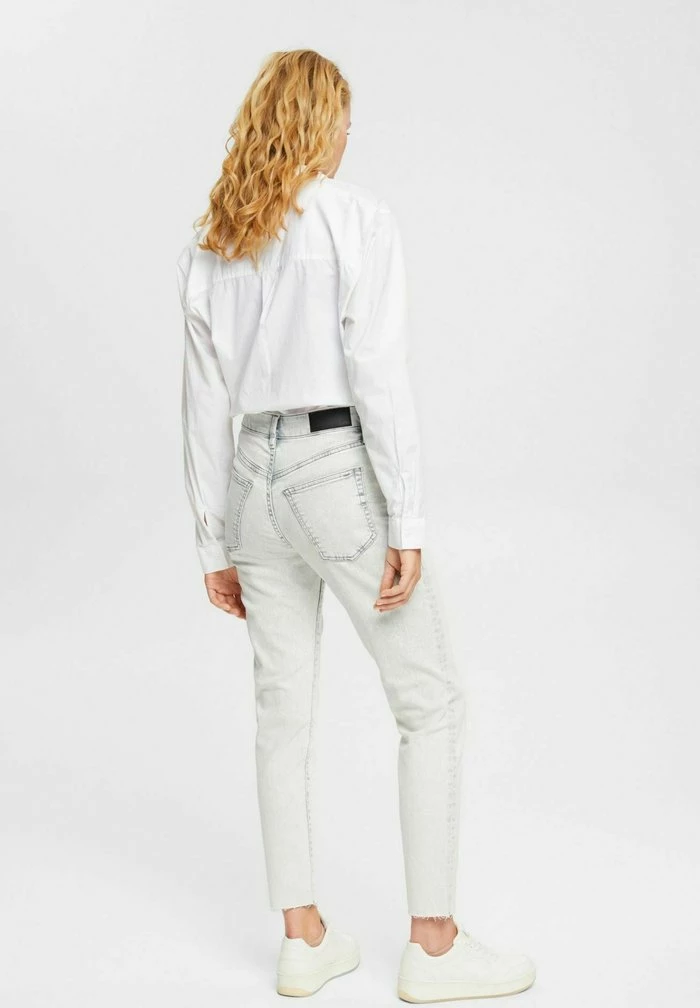 Edc By Esprit Slim Fit Jeans - Grey Bleached 12 Edc By Esprit Slim Fit Jeans - Grey Bleached - Image 12