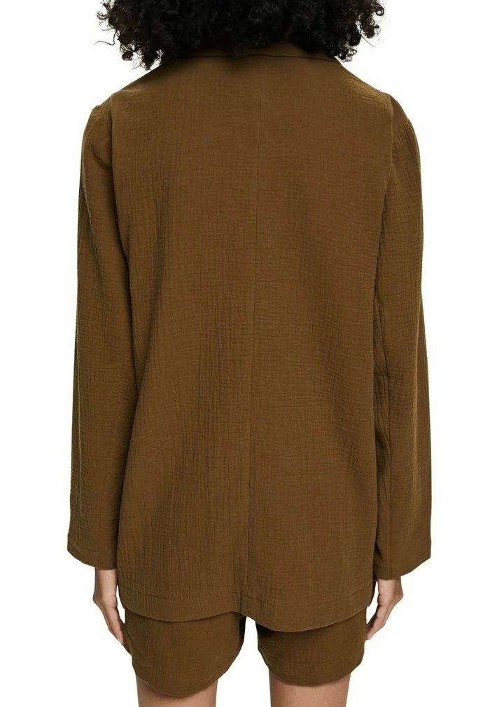 Edc By Esprit Blazer - Khaki Green 7 Edc By Esprit Blazer - Khaki Green - Image 7