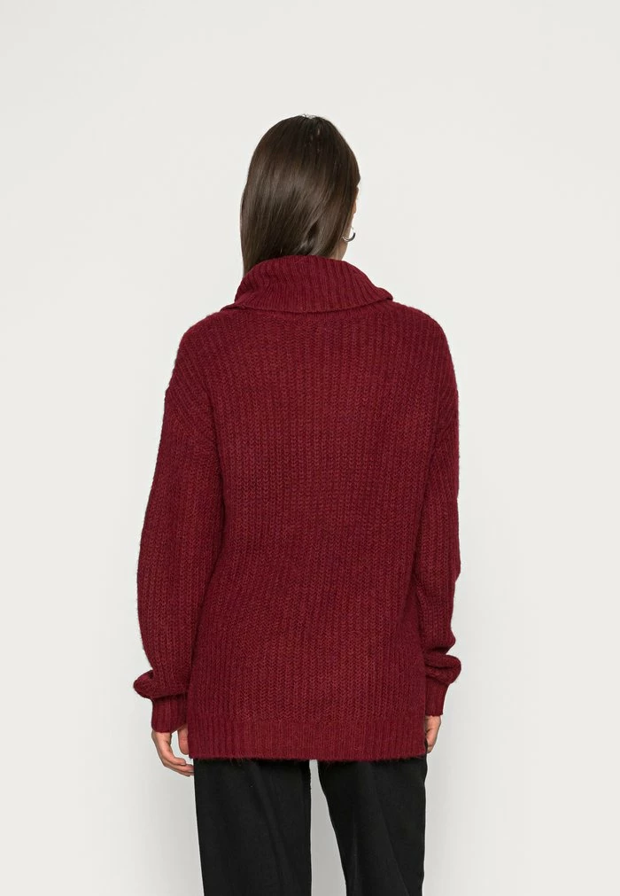 Edc By Esprit TONE - Jumper - Dark Red 3 Edc By Esprit TONE - Jumper - Dark Red - Image 3