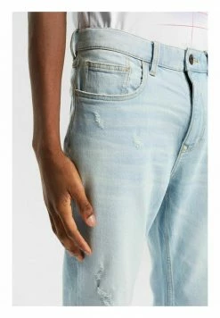 Edc By Esprit STRETCH - Straight Leg Jeans - Blue Bleached -edc by Esprit Shop 8961040aa764490085f3cfaa28acfc6c