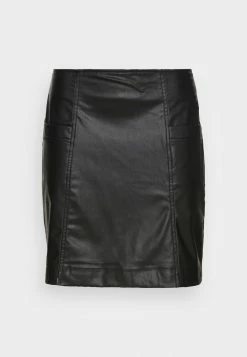 Edc By Esprit SKIRT - Mini Skirt - Black