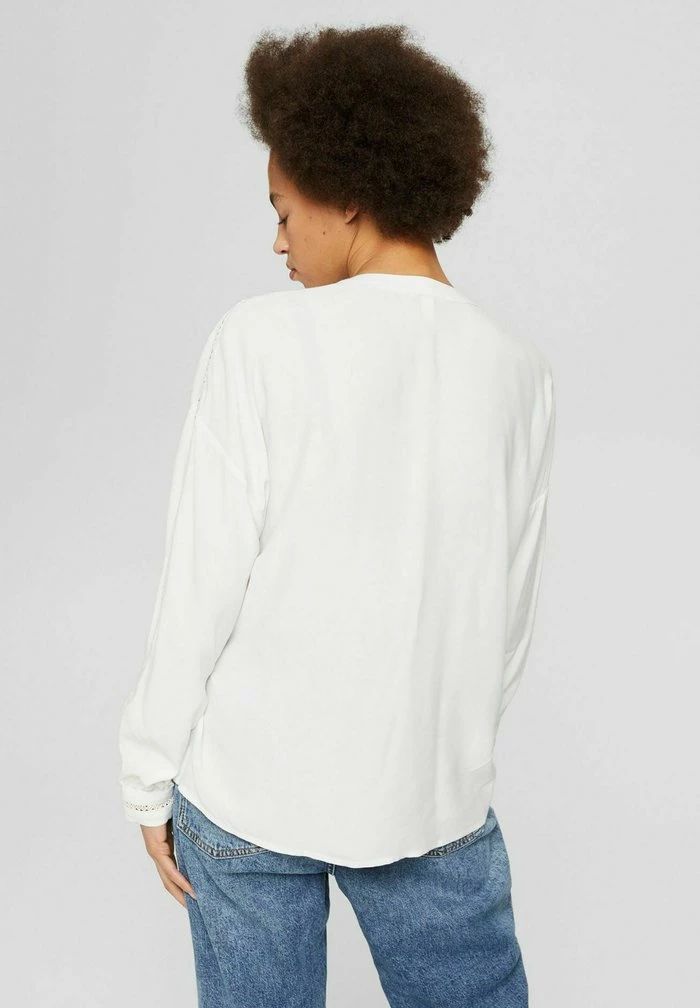 Edc By Esprit Blouse - Off White 5 Edc By Esprit Blouse - Off White - Image 5