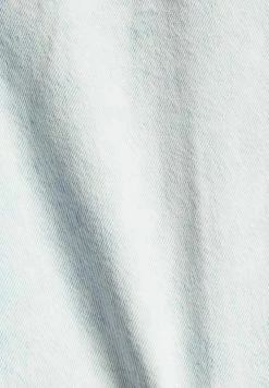 Edc By Esprit CROPPED MIT BUNDFALTEN - Straight Leg Jeans - Blue Bleached -edc by Esprit Shop 8b0c919554414dcf926b40694bb64077