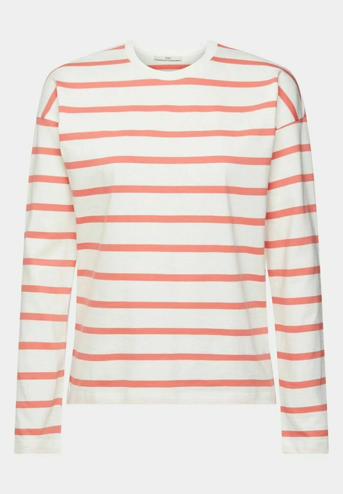Edc By Esprit Long Sleeved Top - Salmon 8 Edc By Esprit Long Sleeved Top - Salmon - Image 8