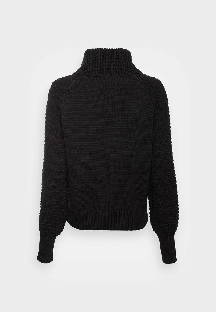 Edc By Esprit NECK SWEATER - Jumper - Black 2 Edc By Esprit NECK SWEATER - Jumper - Black - Image 2