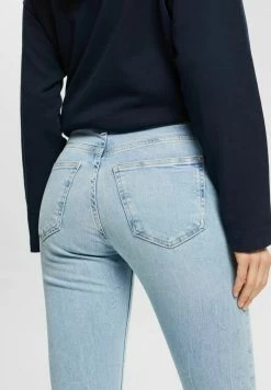 Edc By Esprit MIT STRETCHKOMFORT - Jeans Skinny Fit - Blue Light Washed -edc by Esprit Shop 8ce98b157e6740b49cbeaa649b27d38f