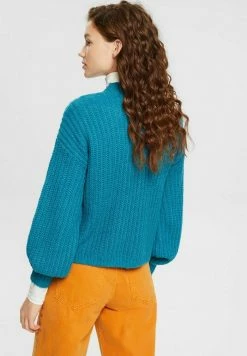 Edc By Esprit Jumper - Teal Blue -edc by Esprit Shop 8d18663c3c654f58b9c6125fd0aa2855