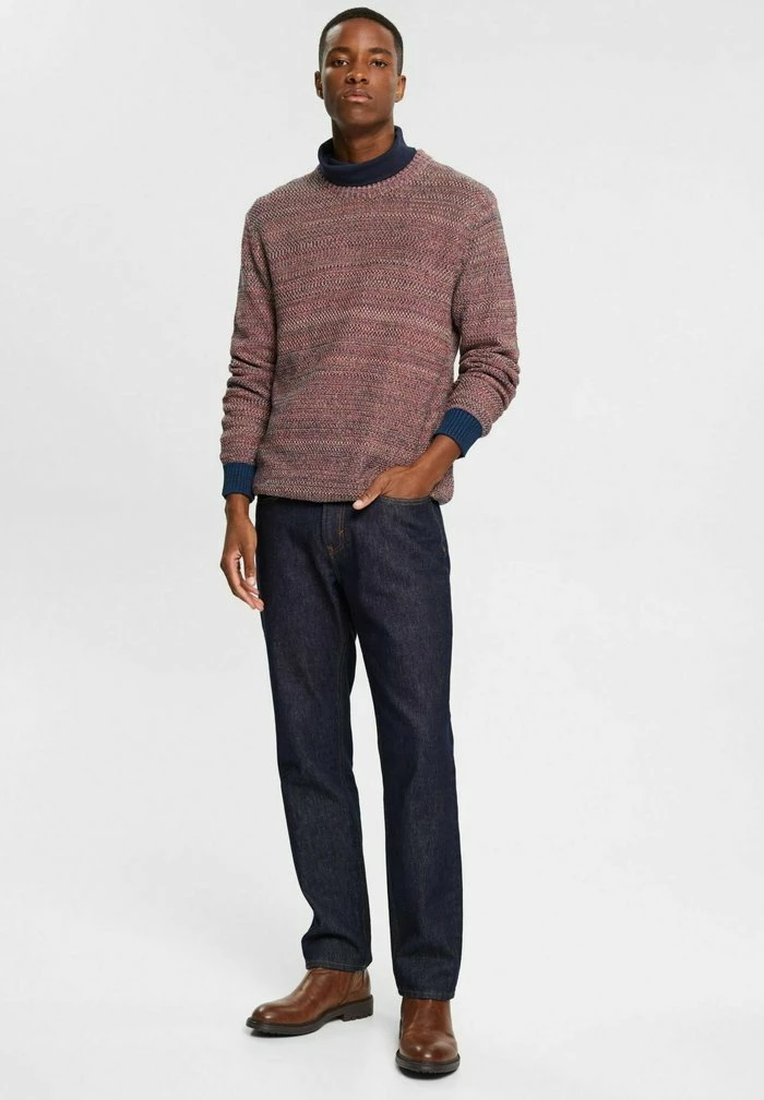 Edc By Esprit ZWEIFARBIGER - Jumper - Coral 2 Edc By Esprit ZWEIFARBIGER - Jumper - Coral - Image 2