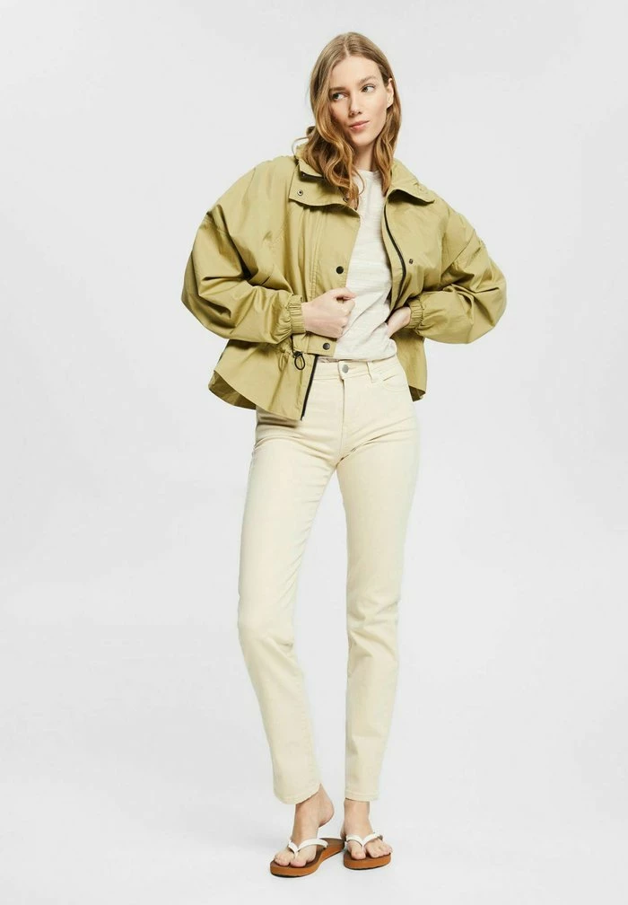 Edc By Esprit Trousers - Sand 2 Edc By Esprit Trousers - Sand - Image 2