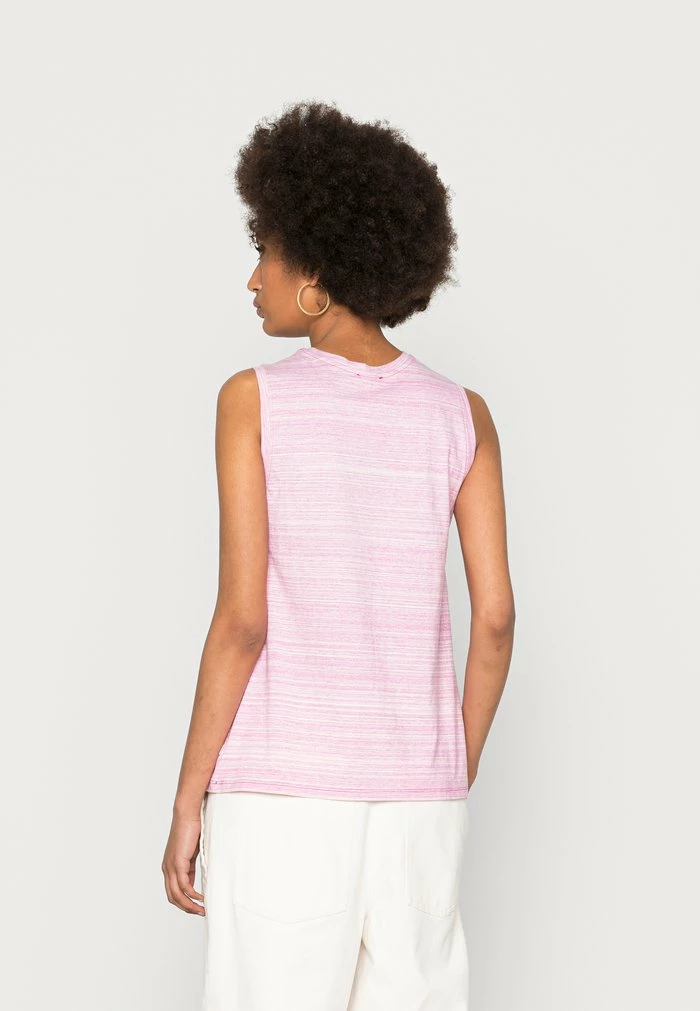 Edc By Esprit ECO FRESH - Top - Pink Fuchsia 3 Edc By Esprit ECO FRESH - Top - Pink Fuchsia - Image 3