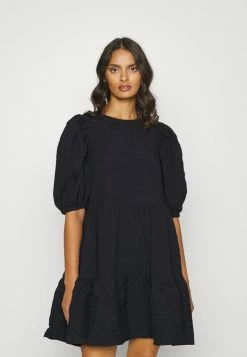 Edc By Esprit PUFFY DRESS - Day Dress - Black
