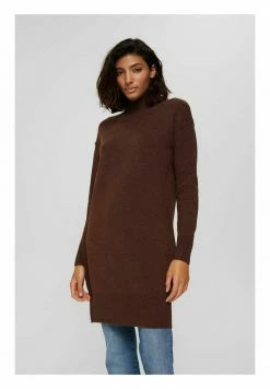 Edc By Esprit Jumper Dress - Brown