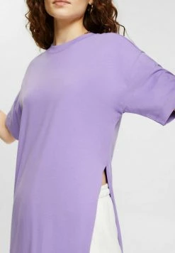 Edc By Esprit Basic T-shirt - Lilac -edc by Esprit Shop 901dac5fb5a14548af50485e0e72a328