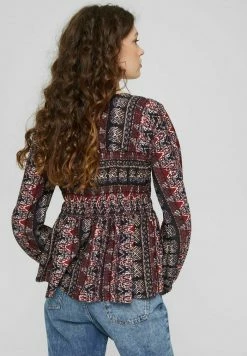 Edc By Esprit MIT SMOK DETAILS - Blouse - Garnet Red 10 Edc By Esprit MIT SMOK DETAILS - Blouse - Garnet Red -edc by Esprit Shop 9026e2d902a841aab3d75d67ce58439c