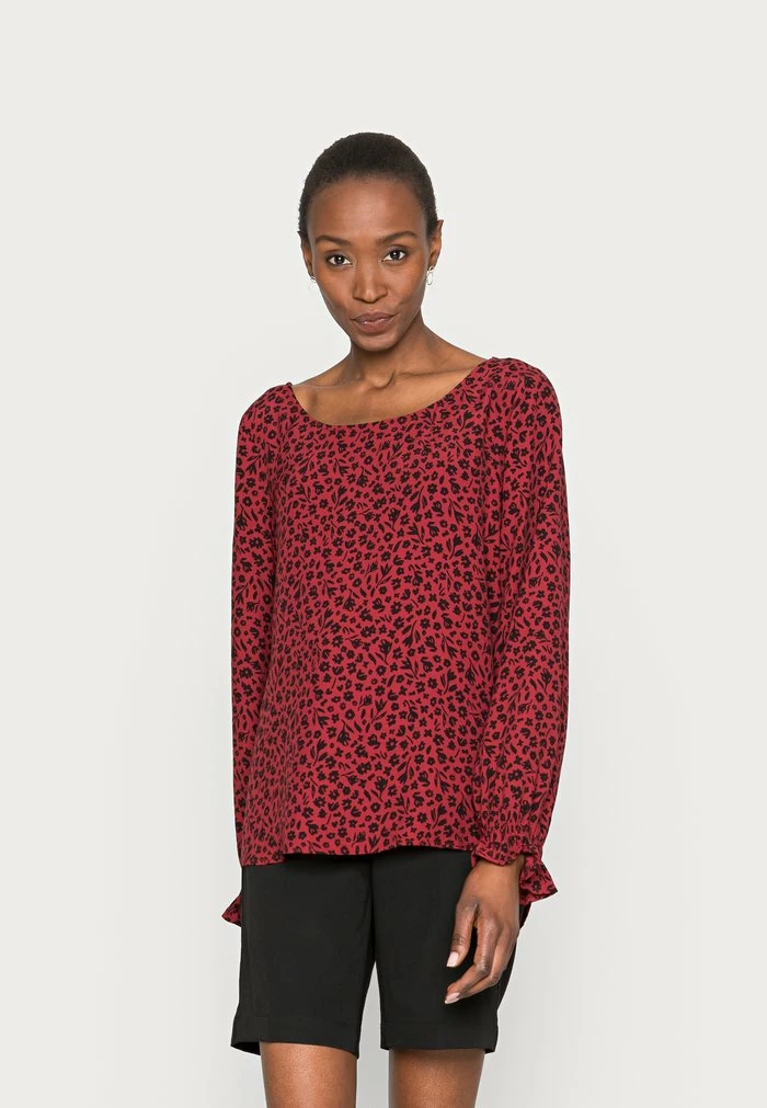 Edc By Esprit EASY BLOUSE - Blouse - Dark Red 1 Edc By Esprit EASY BLOUSE - Blouse - Dark Red